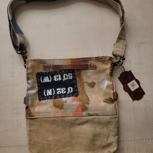 Duluth Trading Co Beige Crossbody Bag